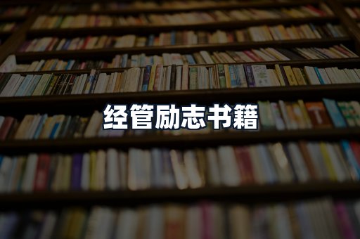 经管励志书籍